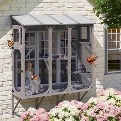 New Cat Window Catio 