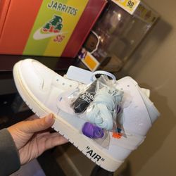 AIR JORDAN 1 HIGH RETRO x VIRGIL ABLOH ARCHIVES “ALASKA” SIZE 8.5, 11 & 14