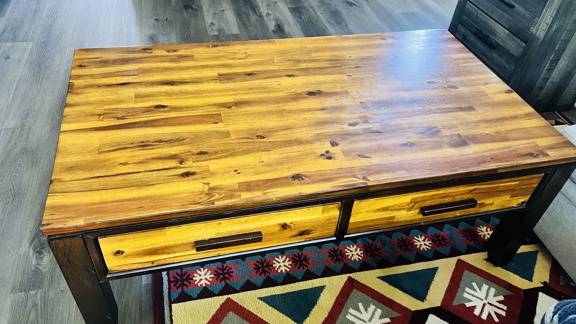 Solid Wood coffee/living room table move out sale