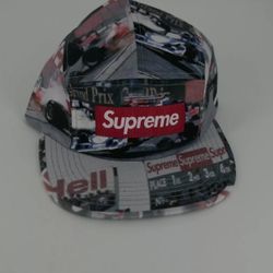 DS. Supreme Grand Prix Camp Cap Multicolor Hardly Worn Great Shape