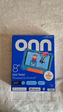 ONN 8" KIDS TABLET  $75 Blue case
