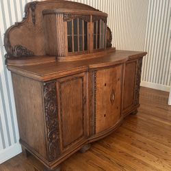 Antique Oak Cabinet