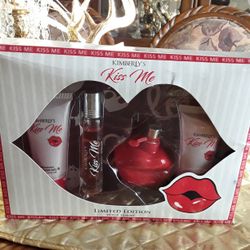 Kimberly's Kiss Me Perfume Set Only $12