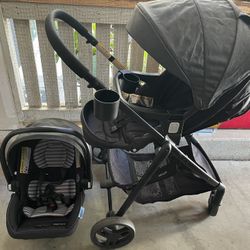 GRACO MODES SE TRAVEL SYSTEM with SnugRide Infant Car Seat