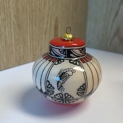 Laurence Vargas Painted Ornament 
