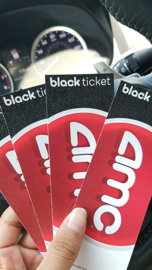 AMC black tickets for Sale in El Cajon, CA OfferUp