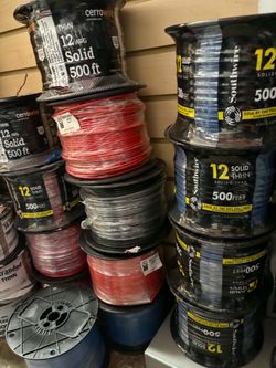 New wire cable #12 500ft