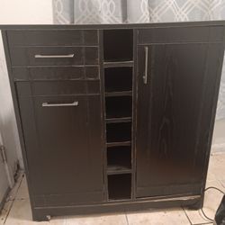 Black Bar/wine Cabinet 