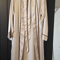 PrettyLittleThing Satin Long Wrap Style Set Size XL – New Without Tags