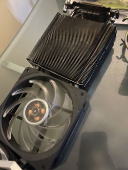Cooler Master Hyper 212 RGB Black Edition 57.3 CFM CPU Cooler
