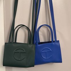BLUE & GREEN TELFAR BAG
