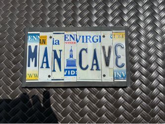 License Plate Sign