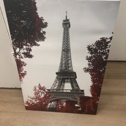 Eiffel Tower Canvas Art 