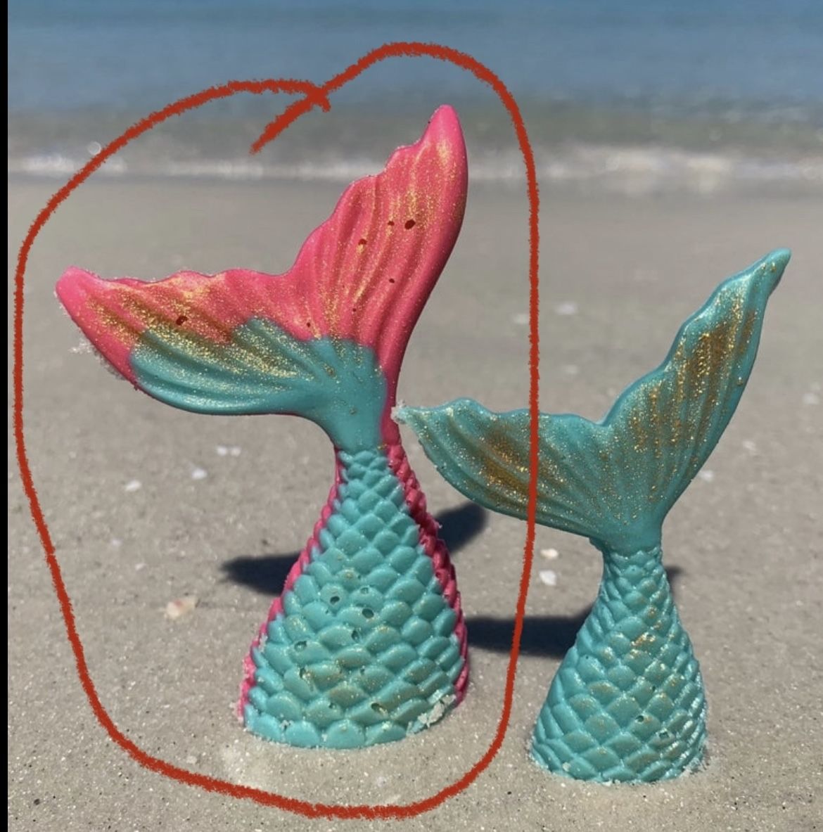 Mermaid Tail Silicone Mold