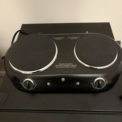 Double Burner Cooktop