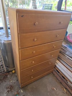 Chest of drawers, 5-drawers, wood