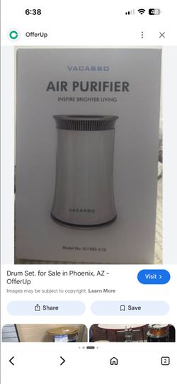 Vacasso air purifier