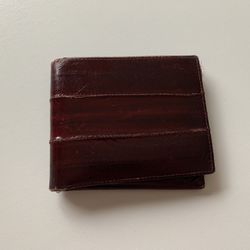 Eel Skin Wallet