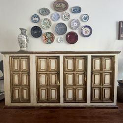 Vintage Wooden Bar Cabinet