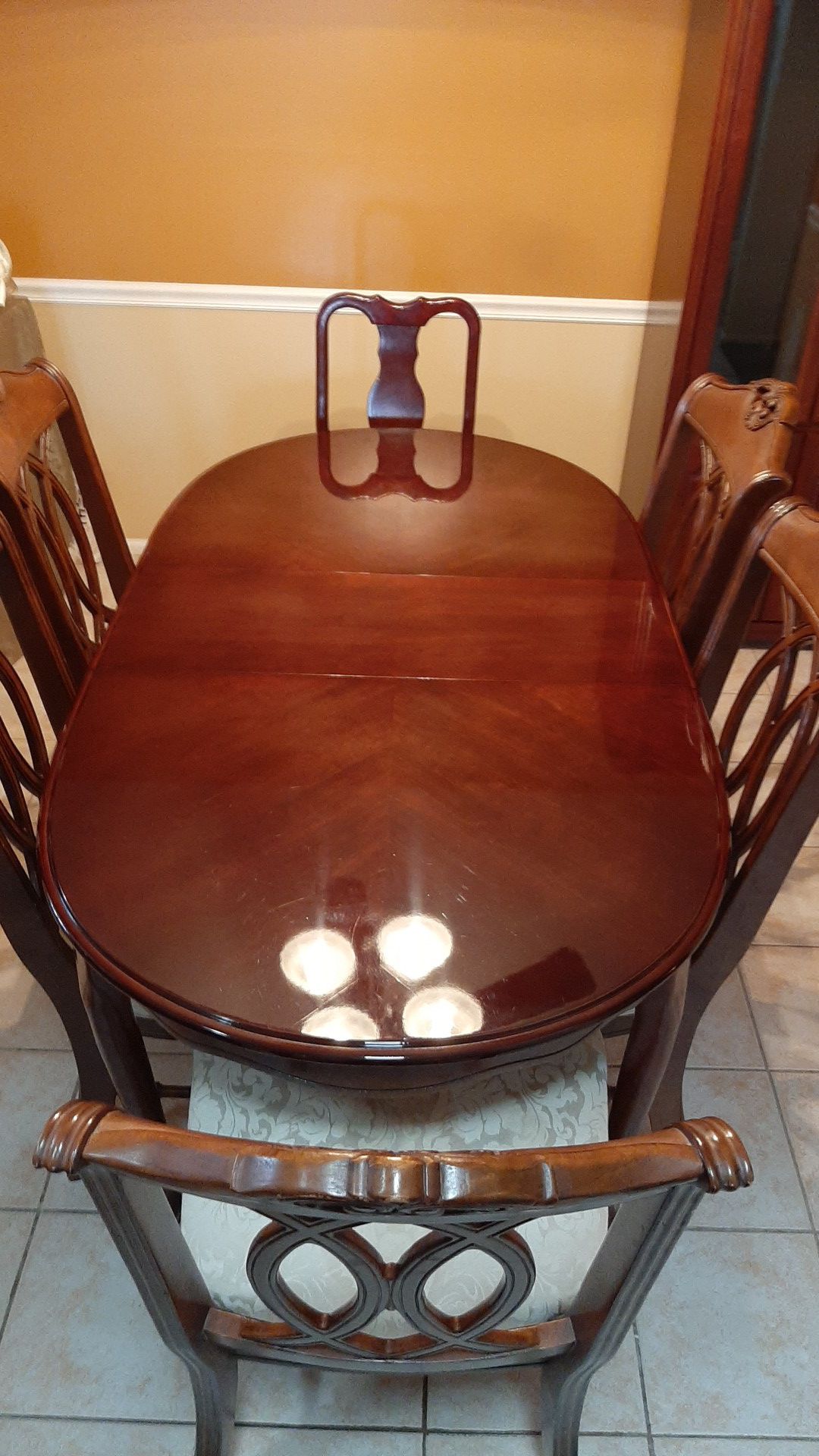 Formal Dining set with six chairs