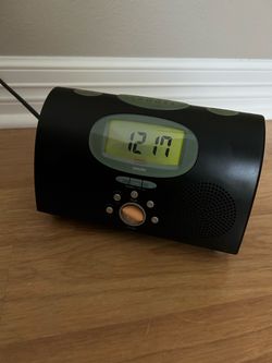 Philips MG-C200/17 AM/FM 12-Hour Clock Radio Michael Graves Design Post Modern