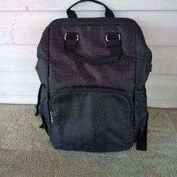 Thirty-one black backpack with padded straps and durable design