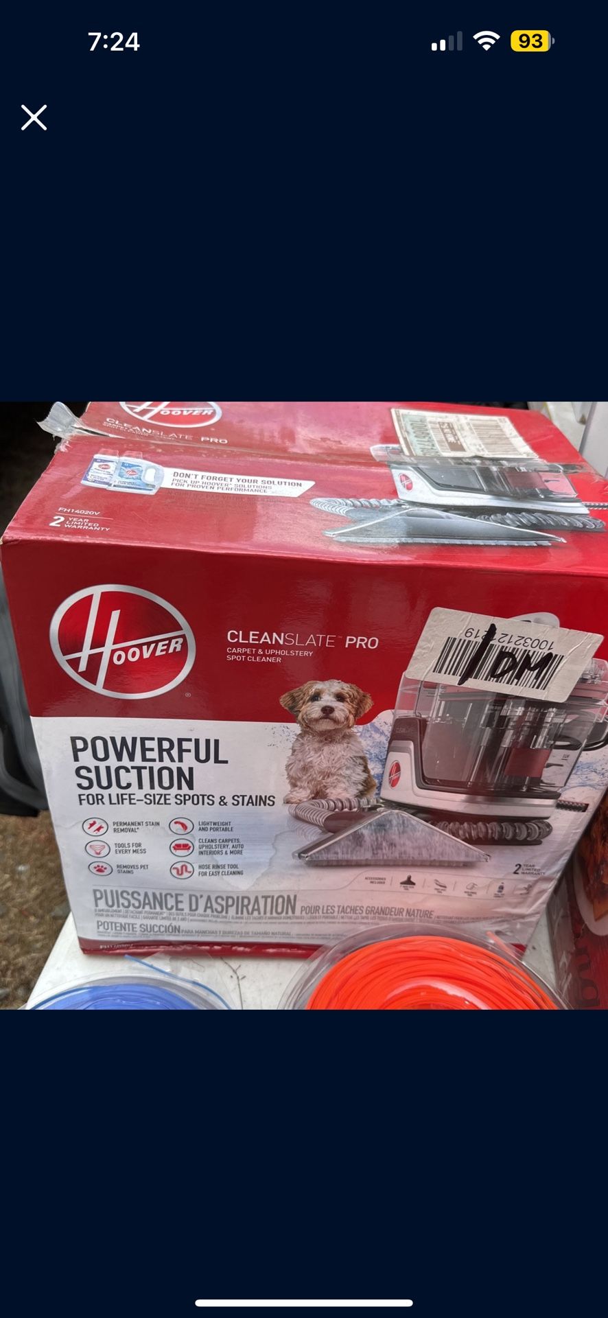 Hoover Clean slate Pro