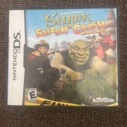 DS Shrek Smash And Crash Racing
