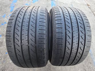 2 USED TIRES YOKOHAMA 225/40/18