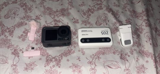 XTRA EDGE PRO Action Camera w/ Viltrox Z05 LED Light and Wireless Microphone (NEED GONE ASAP)‼️