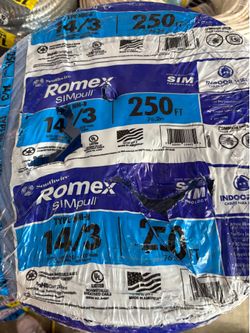 New Romex wire 14/3