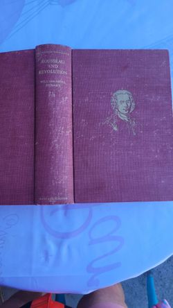 1967 FIRST PRINTING – PULITZER PRIZE WINNER
Rousseau and Revolution