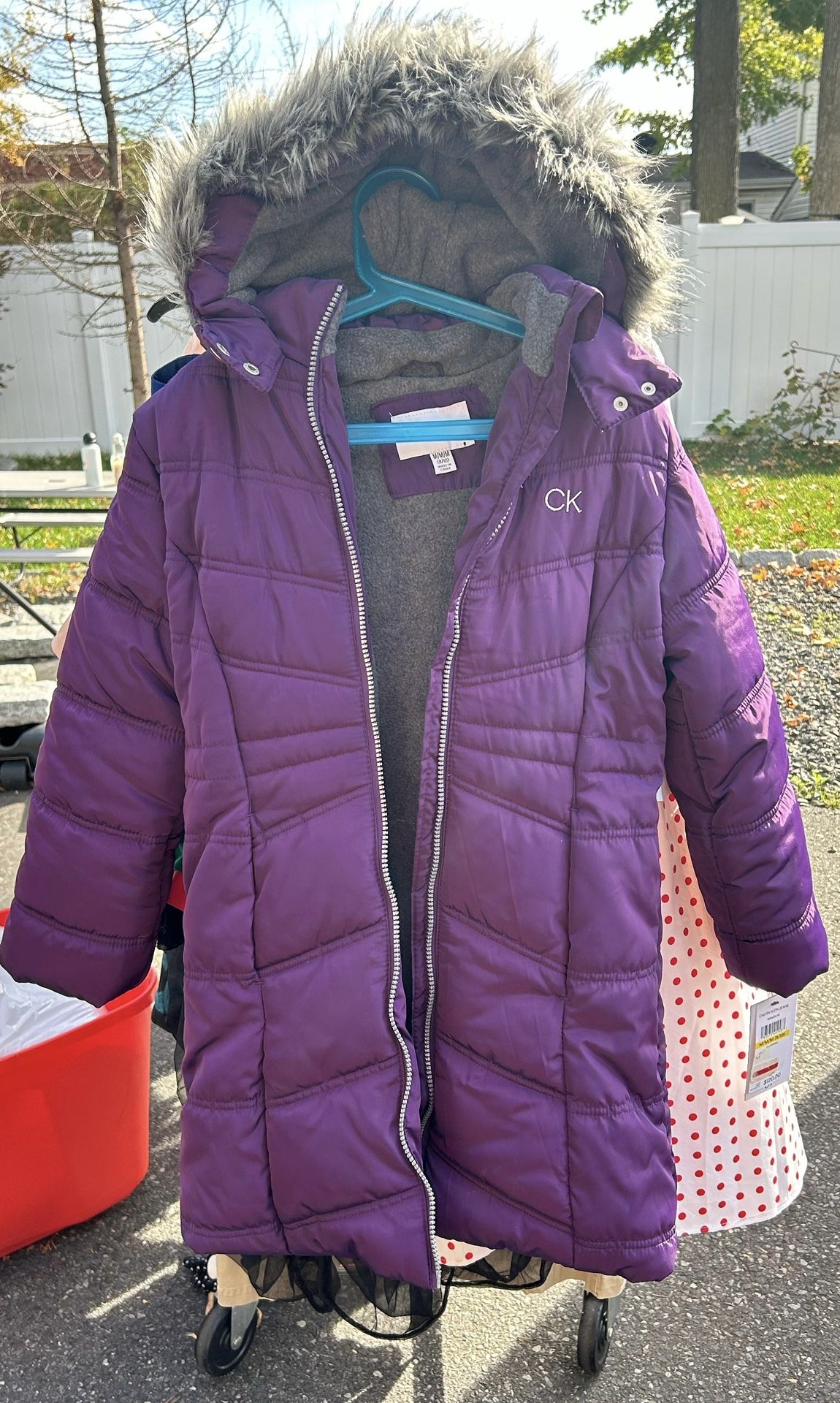 Calvin Klein Brand New Coat Size 8-10