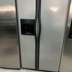 Stainless Side By Side Refrigerator 