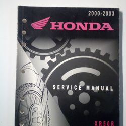 Honda XR50R Service Manual 2000-2003