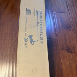 Step 1 Designs Gamma Exhibit Light S90051 Black Art Display Wall Spotlight