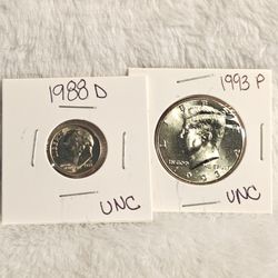 #488 Lot Of 2 Coins 