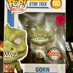 Star Trek Funko Pop 1143 Gorn Special Edition Mib