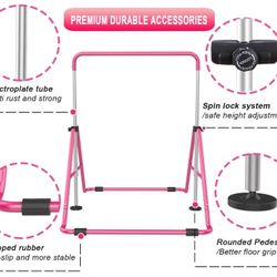 Gymnastic Bars for Kids with Adjustable Height (In Box)