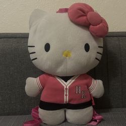 Hello Kitty Plush Backpack - 2012