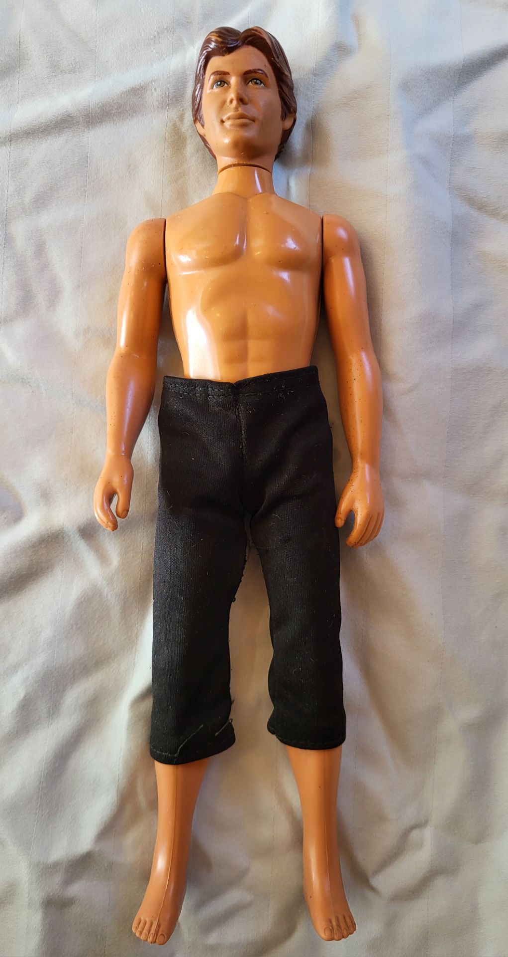 Star Wars Han Solo 12” Doll Action Figure Vintage Kenner 1978 Hong Kong