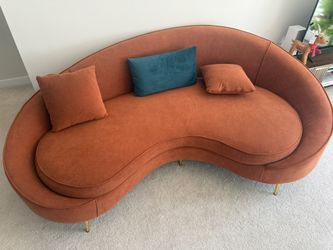 Orange Sofa
