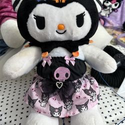 Halloween Build A Bear Kuromi W/ Custom Two Piece 