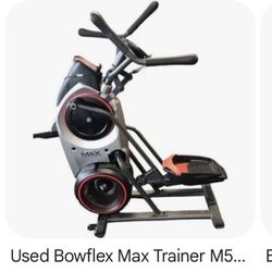 Bowflex M5 Used In Really Good Shape Just Dusty