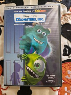 Monsters Inc DVD 2002 2-Disc Collector's Edition Disney Pixar