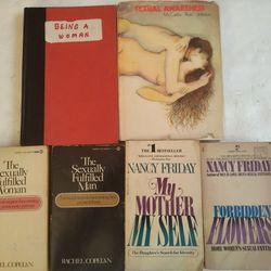 Book bundle (6) relationships 2 hard cover 4 paperback all in good condition