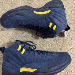 Jordan 12 Retro Michigan Size 11.5 Brand New