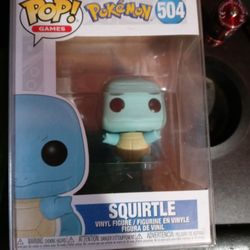 Squirtle Funko POP w/ Protective Case 