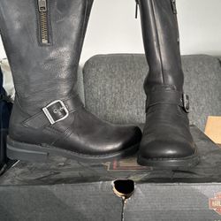 Womens 6.5 Harley Riding Boots 