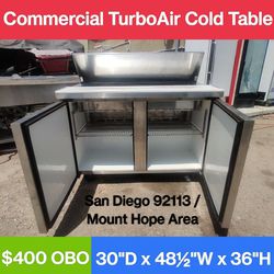 TurboAir Cold Table